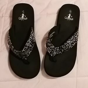 Corkys flip flops